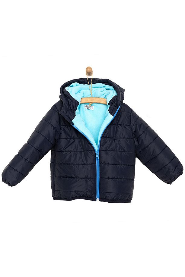 HelloBaby Basic Kulaklı Kapüşonlu Mont Erkek Bebek - 3