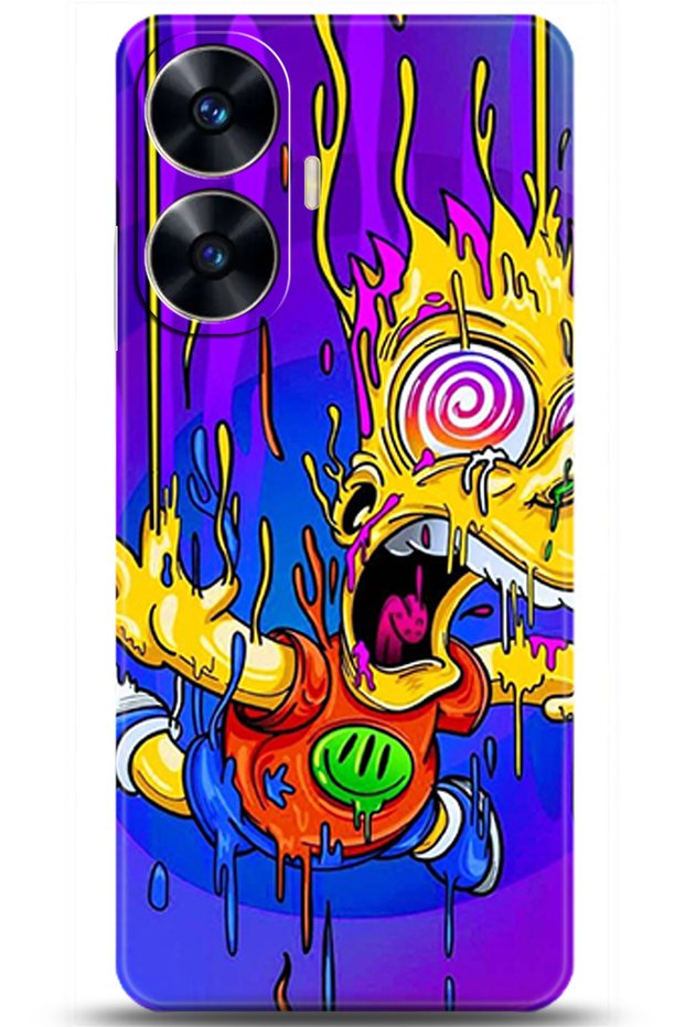 Realme C55 Case Hd Printed Case - Followed Institution 0158