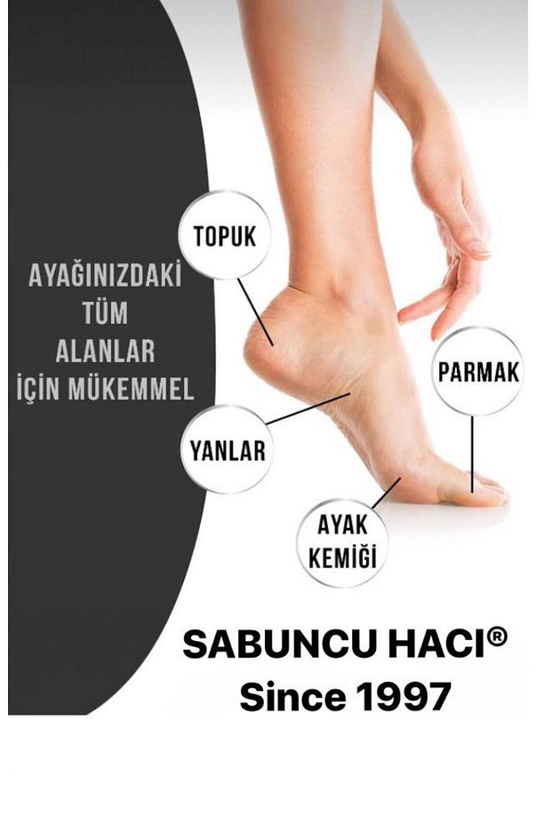 Topuk Nasır Temizleme Bakımı Ayak Bakım Törpüsü Pedegg Kutulu Ayak Rendesi - 6