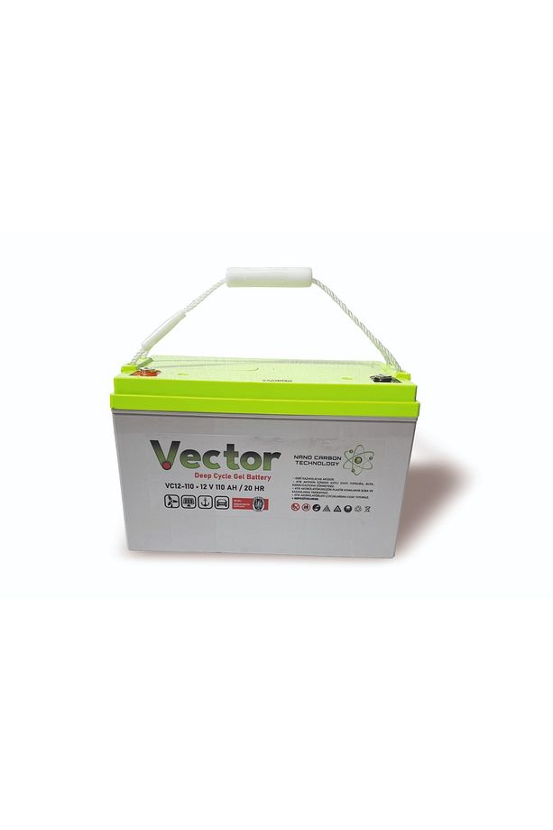 12 V 110 Ah Amper Jel Akü Deep Cycle Nanocarbon (ÜRETİM YILI: 2025) - 1