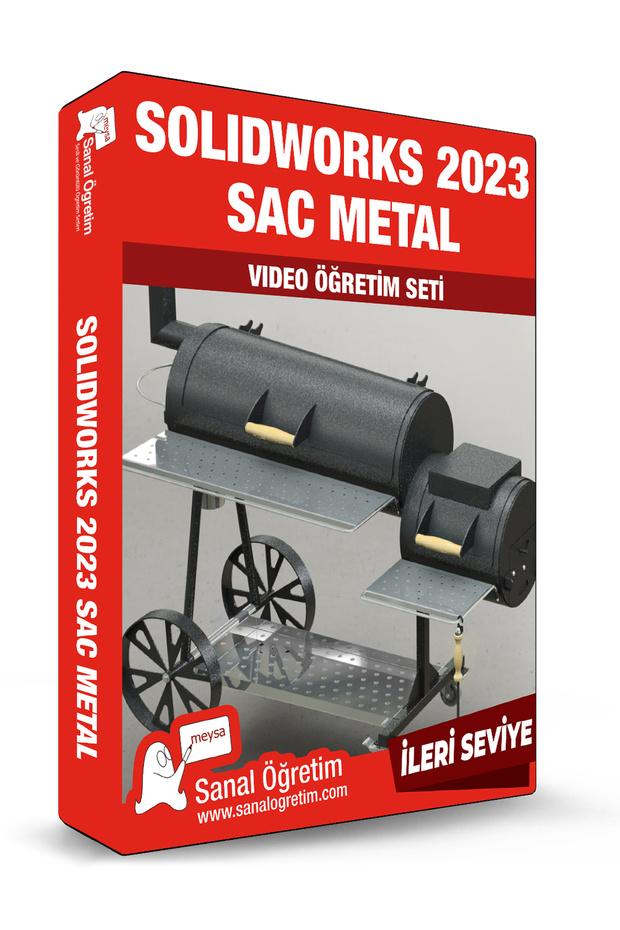SolidWorks 2023 Sac Metal Video Ders Eğitim Seti - 1