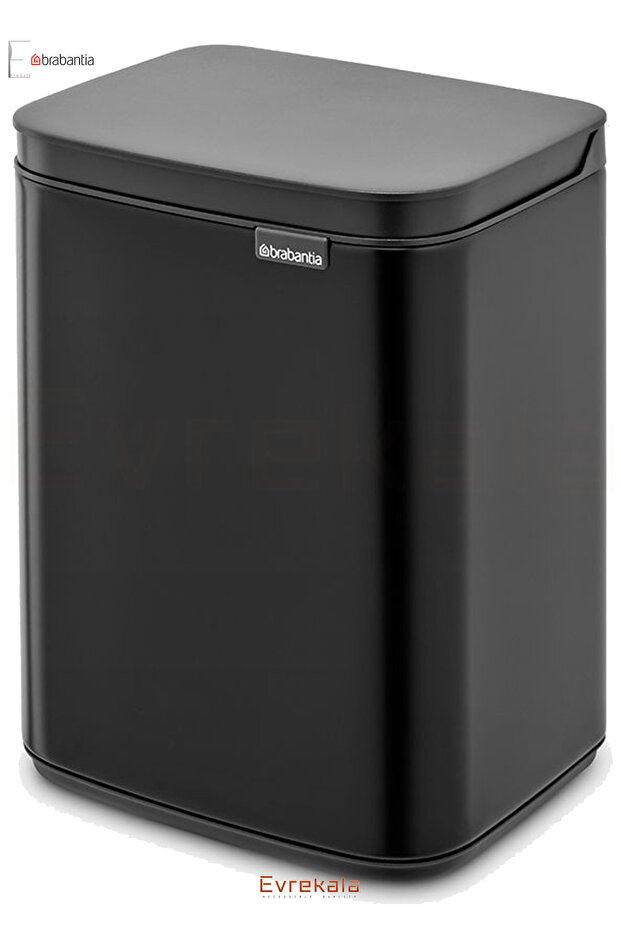 Evrekala Shop Trash Can 4 Lt Brabantia Black Trash Can Compatible with New Wall