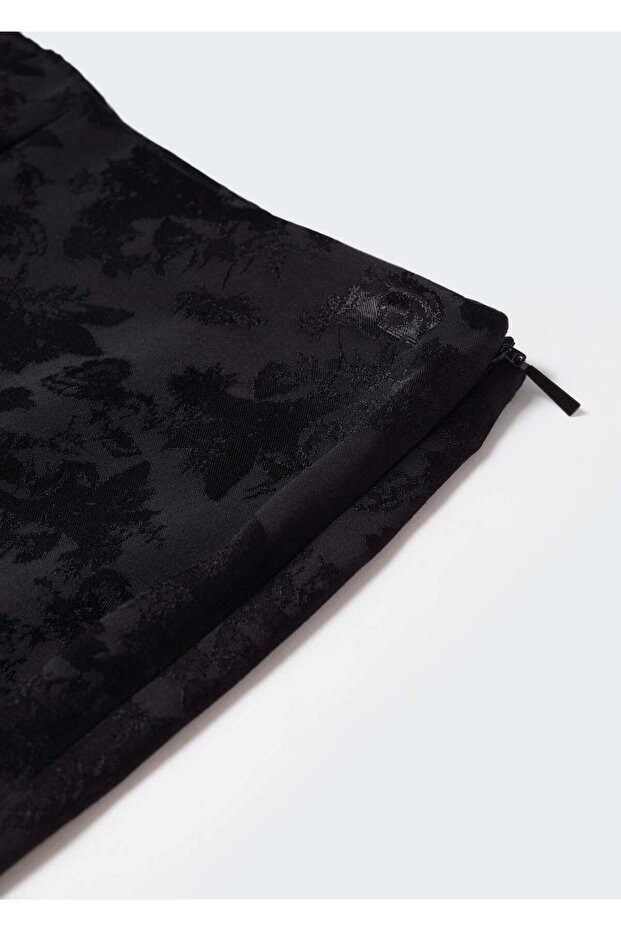 Dökümlü Jakar Pantolon - 5