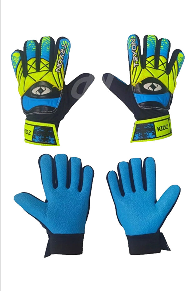 Mavi Çocuk Kaleci Eldiveni Kıdz - 1
