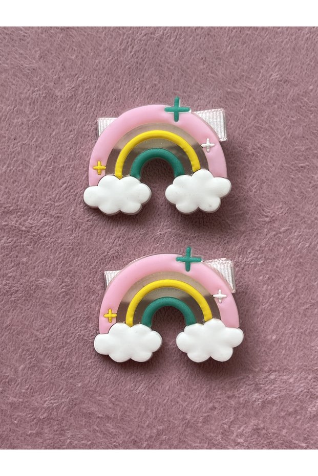 Child-Baby Rainbow Collet 2-Piece Buckle Set