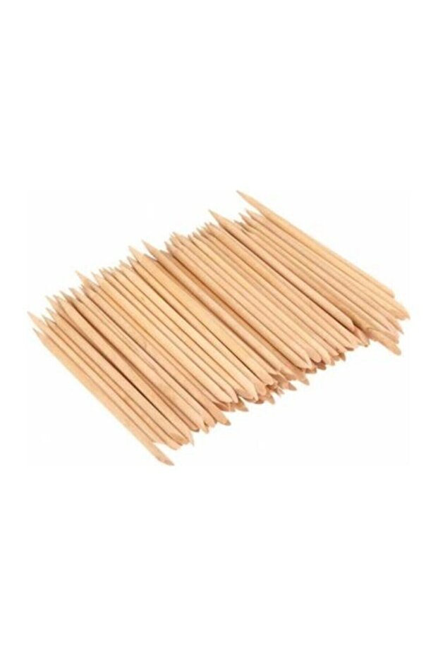 Disposable Sterile Meat Pusher Wooden Kronk 50 Pieces Orange Sticks