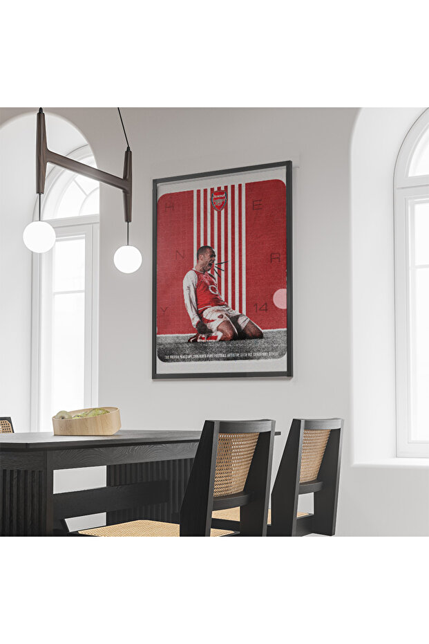 Thierry Henry Arsenal Unutulmazlar Serisi Poster - 4