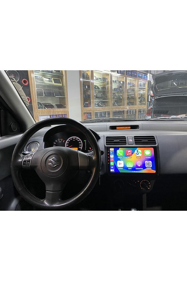 SUZUKİ SWİFT 2005-2011  Uyumlu KABLOSUZ CARPLAY-ANDROİD AUTO MULTİMEDYA - 6