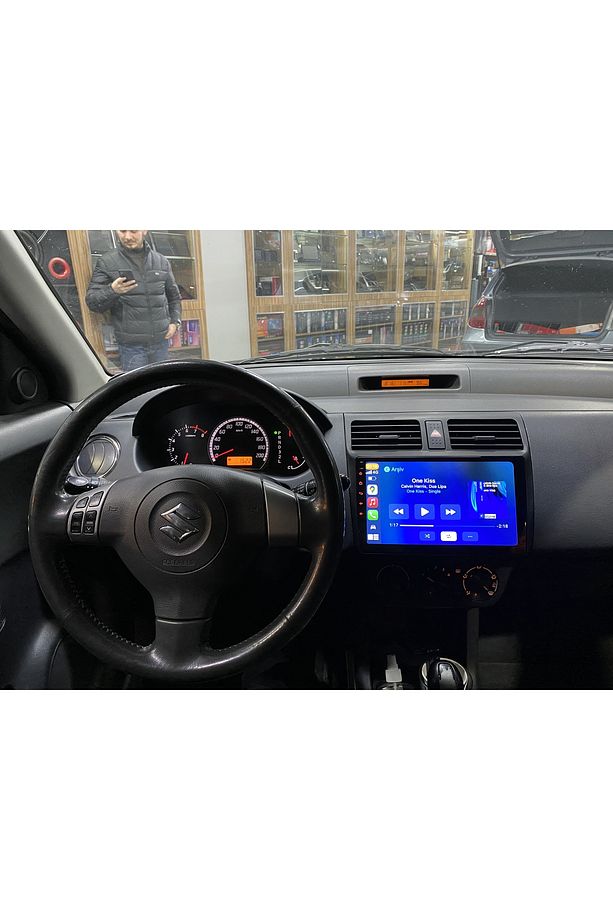 SUZUKİ SWİFT 2005-2011  Uyumlu KABLOSUZ CARPLAY-ANDROİD AUTO MULTİMEDYA - 1