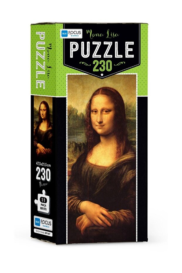 Mona Lisa - Puzzle 230 Parça - 1