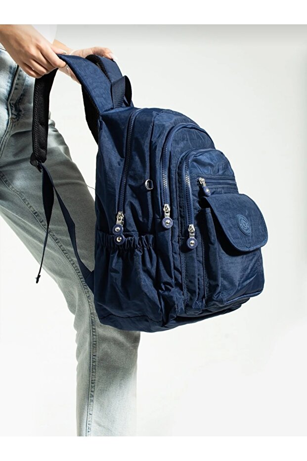 SCHOOL BAG MEGA LARGE SIZE MULTIPLE COMPARTMENT BACKPACK WITH LEPTOP COMPARTMENT - 1