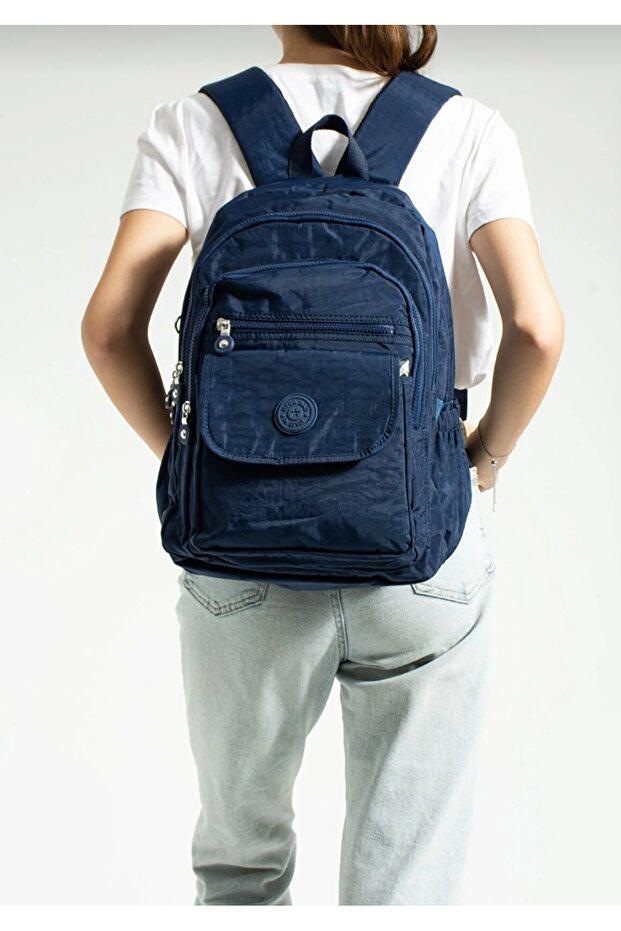 SCHOOL BAG MEGA LARGE SIZE MULTIPLE COMPARTMENT BACKPACK WITH LEPTOP COMPARTMENT - 6