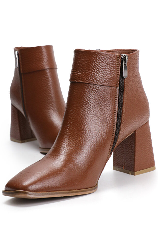 Taba Kadın Deri Bot - 4