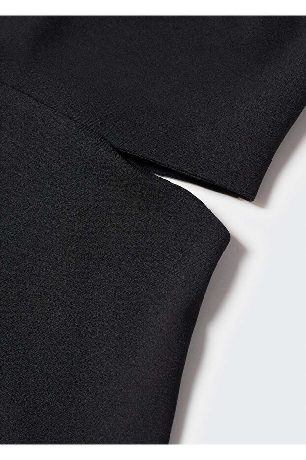 Yanı Yırtmaçlı Elbise - 6