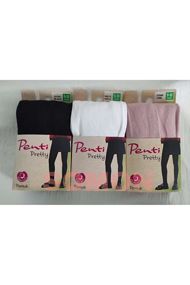 GIRL'S COTTON PANTY (PRETTY COTTON PANTY) 3-PACK