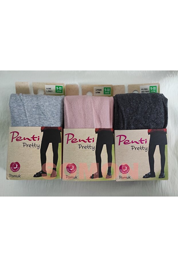 GIRL'S COTTON PANTY (PRETTY COTTON PANTY) 3-PACK