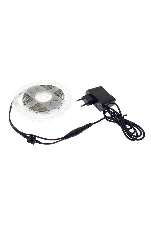 Mutfak Tezgah Üstü Için 1 m Beyaz Şerit Led12v Adaptör Tak Çalıştır Aç Kapa Anahtar 3 Çip - 4