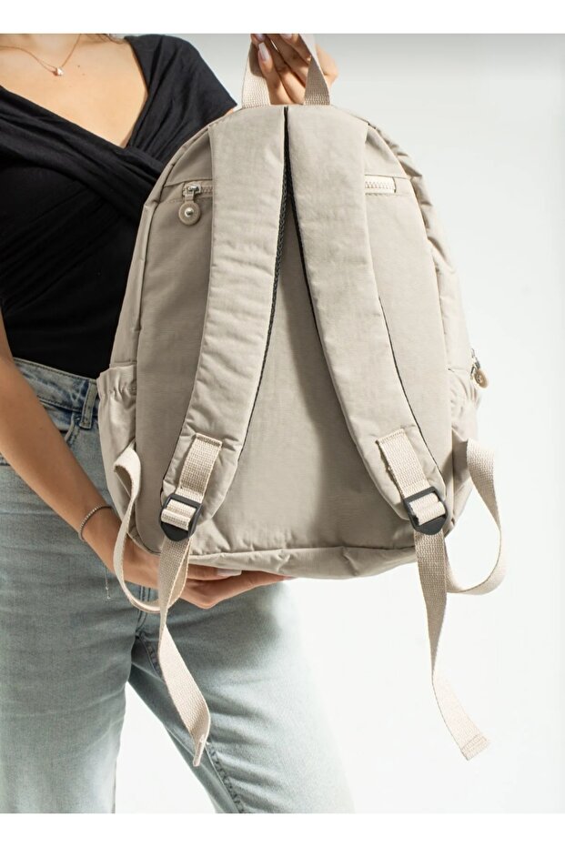 حقيبة مدرسية كبيرة الحجم حقيبة ظهر متعددة الأقسام - 5