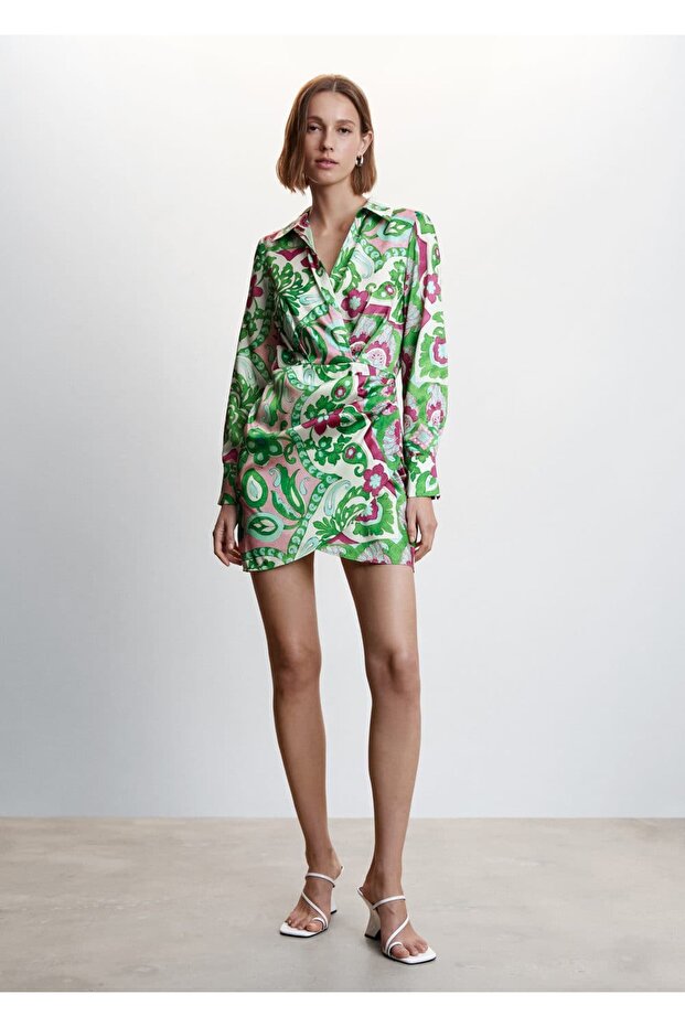 Anvelop Saten Elbise - 2