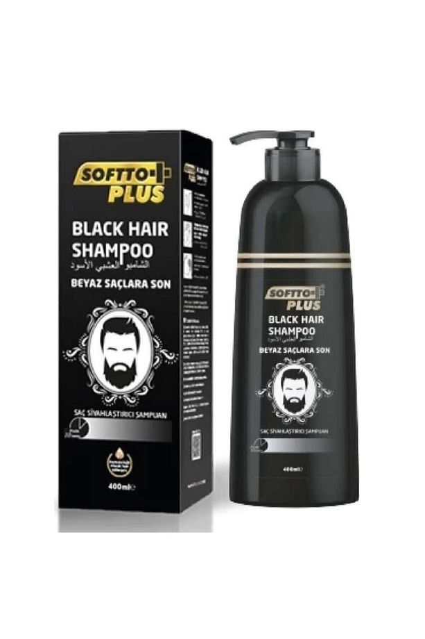 Siyah Şampuan 350ml Beyaz Saçlar İçin.,ŞAMPUAN0309001 - 1