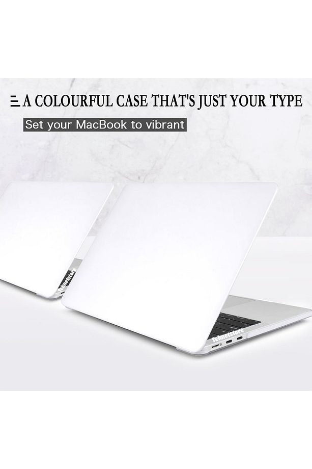 Macbook Pro 13 2020/2022 A2251-a2289-a2338-a1706-a1708-a1989-a2159 Şeffaf Mat Kapak Koruma Kılıf - 2