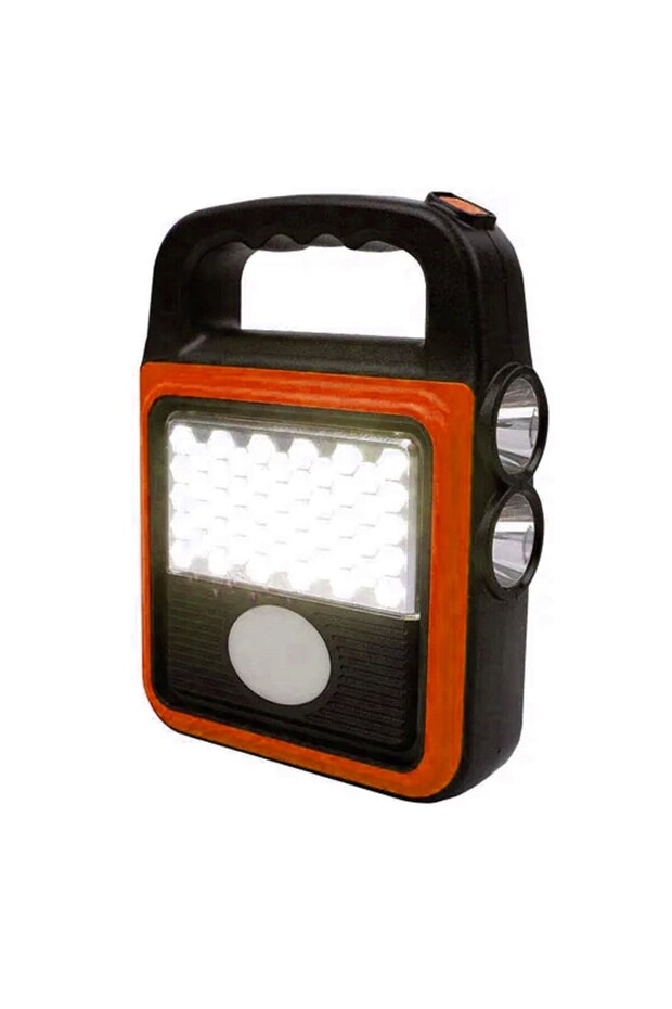 HS 8020B ElFeneri Ledli Solarlı şarjlı Işıldak Kamp Lambası Solar Şarjlı - 5