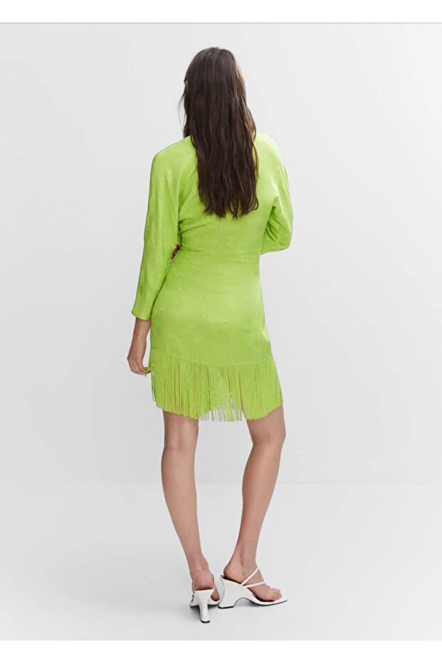 Püsküllü Jakar Elbise - 4