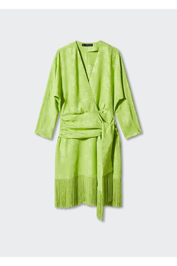 Püsküllü Jakar Elbise - 3