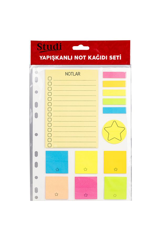 Yapışkanlı Not Kağıdı Seti - 1