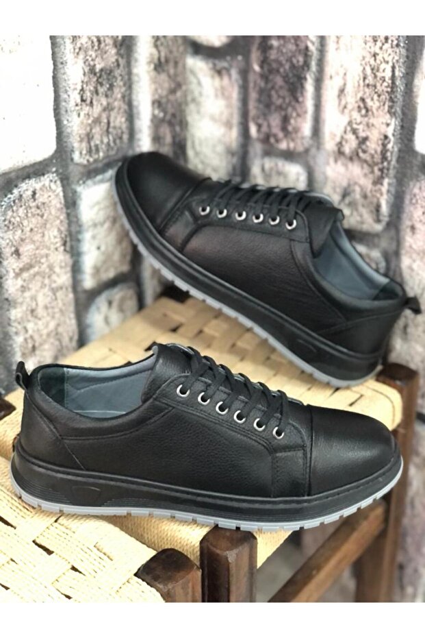 Genuine Leather Orthopedic Thermo Sole Winter Men's Shoes