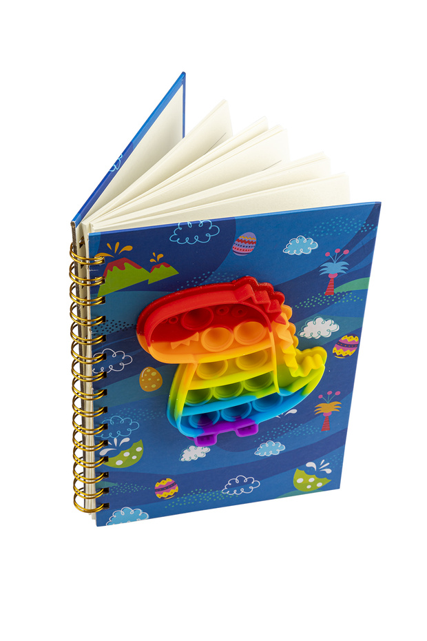 Fun Notebook - Dinosaur Figured - 2