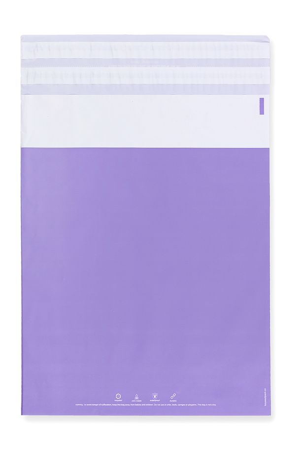 Kargo Poşeti Renkli - 48x55 Cm - Lila - 100 Adet - 5
