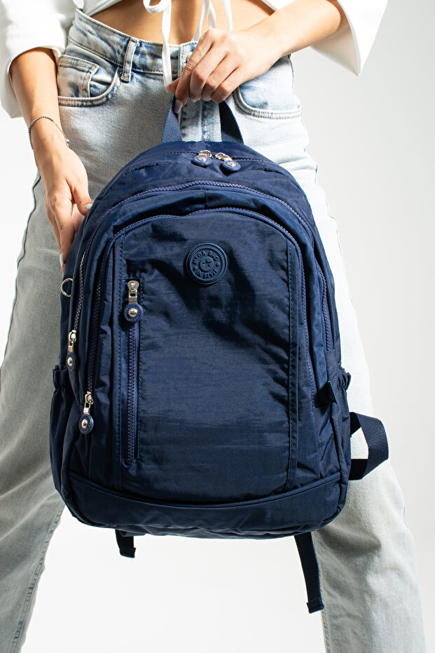 SCHOOL BAG MEGA LARGE SIZE MULTI COMPARTMENT BACKPACK - 1