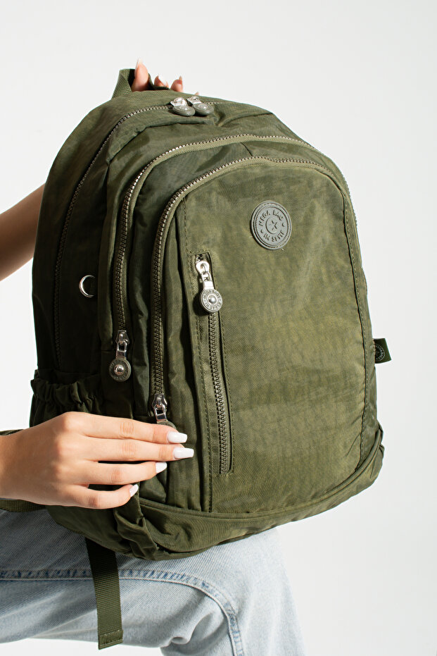 SCHOOL BAG MEGA LARGE SIZE MULTI COMPARTMENT BACKPACK - 4