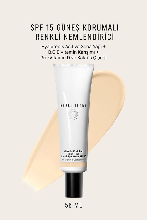 Vitamin Enriched Işıltılı Bitişli Renkli Nemlendirici SPF 15 50 ml - Light 1 - 716170284699 - 1