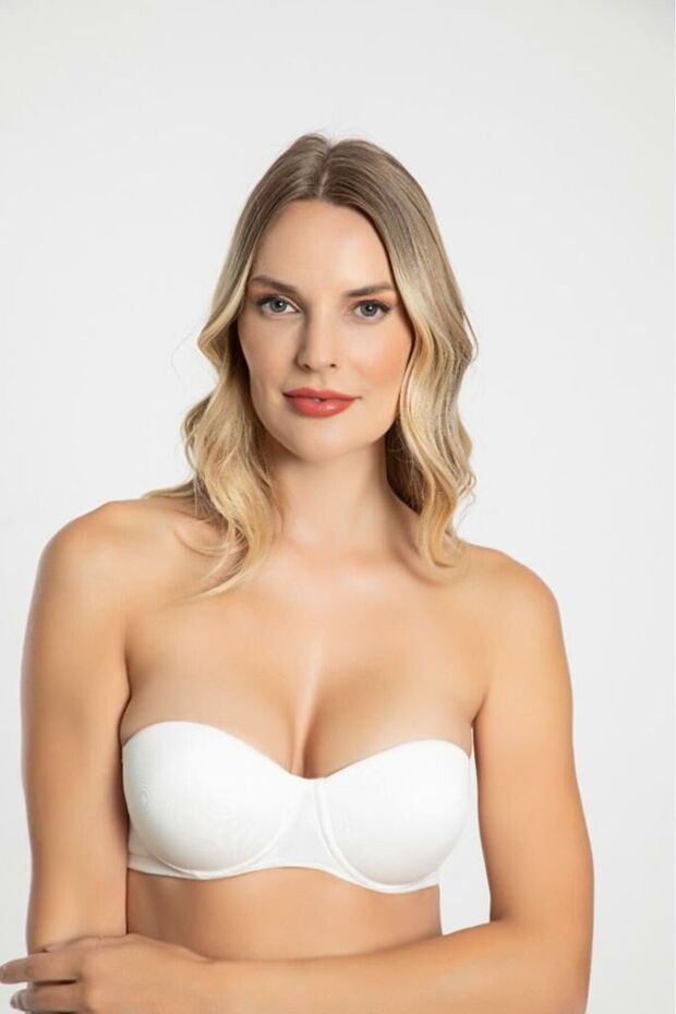 Büşra 7004 Underwire Supported Strapless Bra