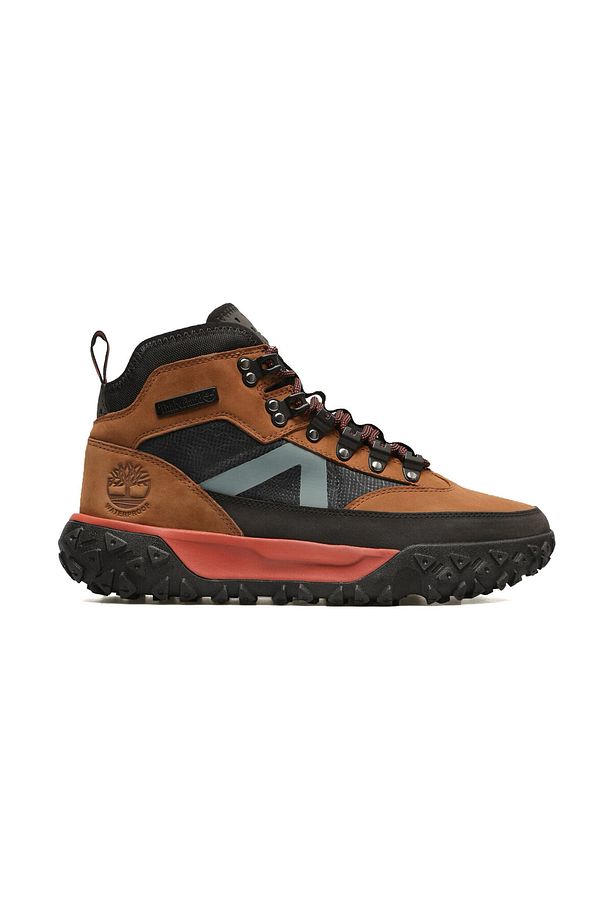 Mid Lace Up Waterproof Hiking Boot Erkek Trekking Bot Ve Ayakkabısı TB0A67M8F131 Renkli - 1