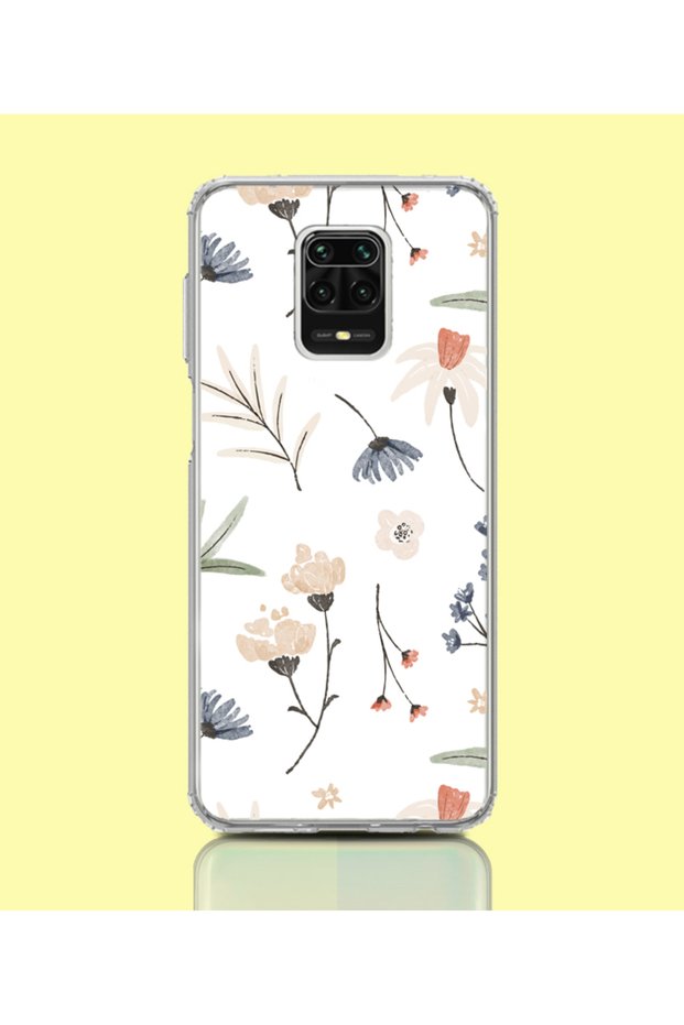 حافظة شفافة مرنة مطبوعة بجودة عالية متوافقة مع هاتف Redmi Note 9