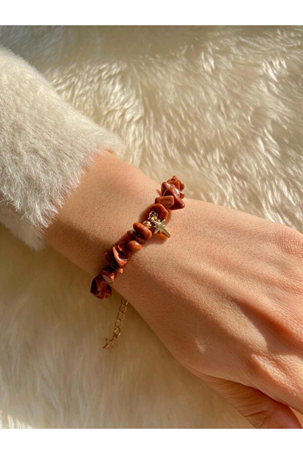 Bracelet Natural Stone Sparkle Star Stone Series