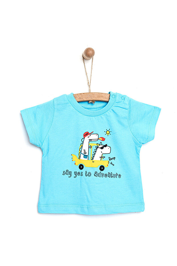 HelloBaby Basic Erkek Bebek Tshirt - 1