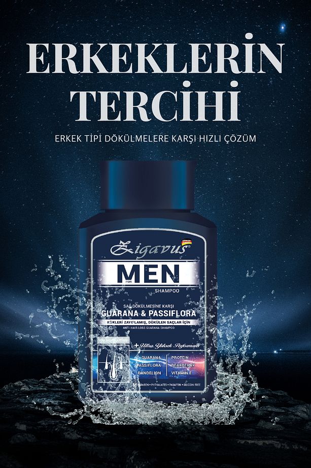 Men Dökülme Karşıtı Şampuan 300 ml 8699349130664 - 2