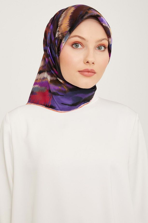 ARMİNE EŞARP İPEK TİVİL 9049DT 34 - 1