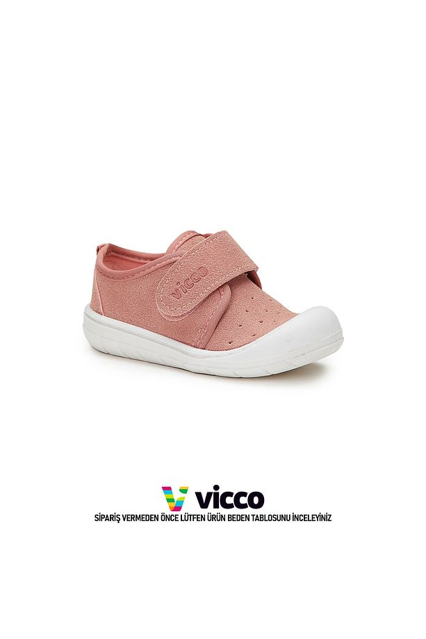 Anka Model Basic Kız Bebek ve Çocuk İlk Adım Günlük Pudra Panduf - 1