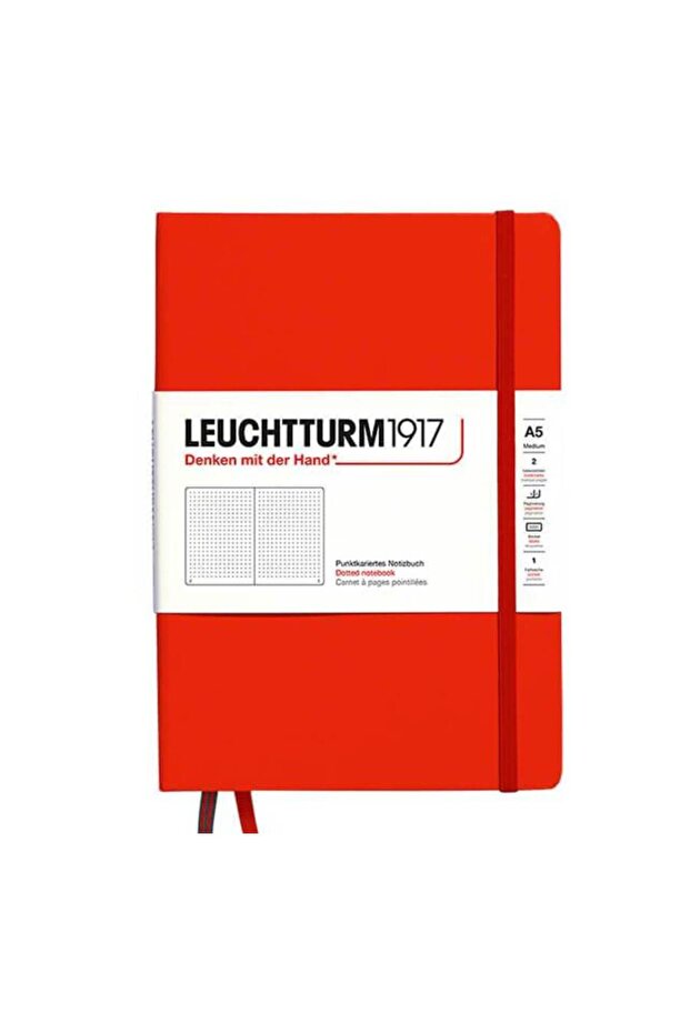 Medium (A5) Fox Red Dotted - 1