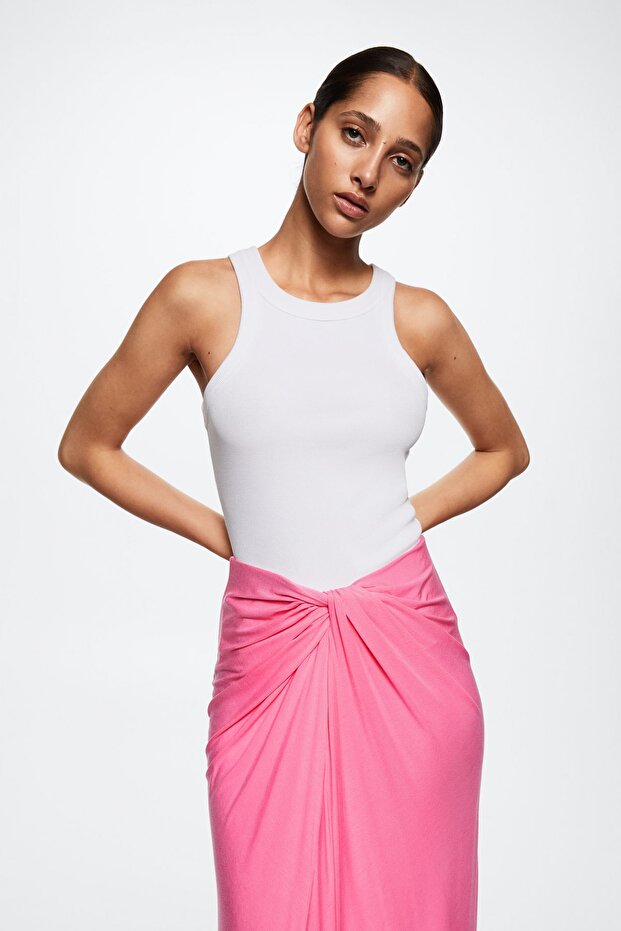 Pembe Kadın Etek 37092003 - 5