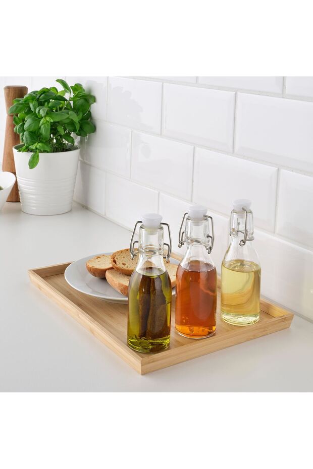 KORKEN su şişesi, cam, 15 cl, 3 adet - 3