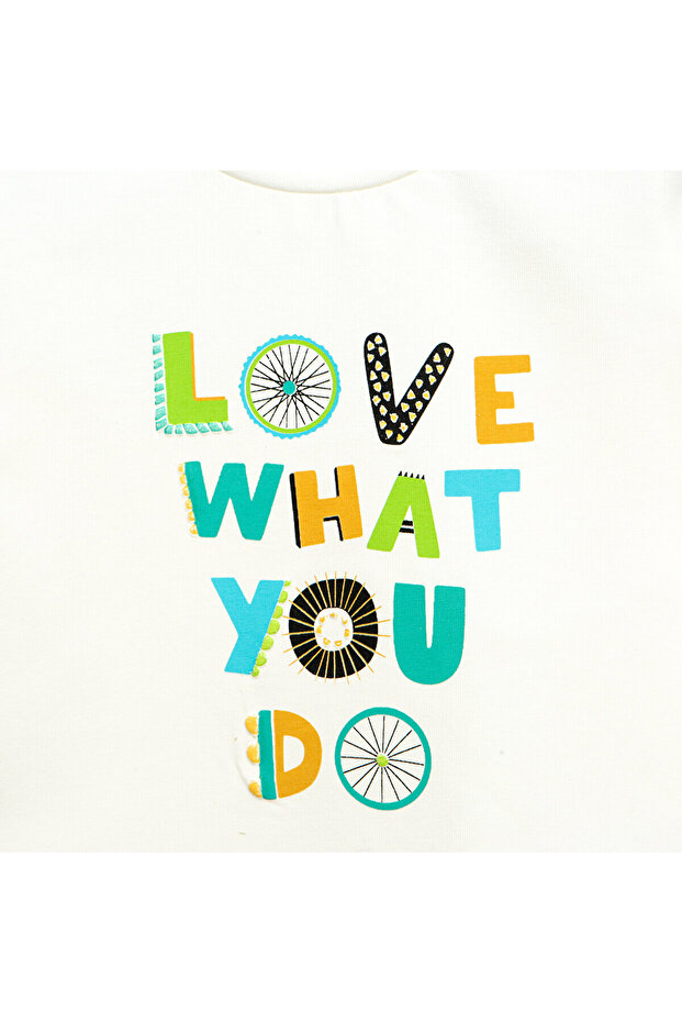 HelloBaby Basic Baskılı Uzun Kol Tshirt Unisex - 3