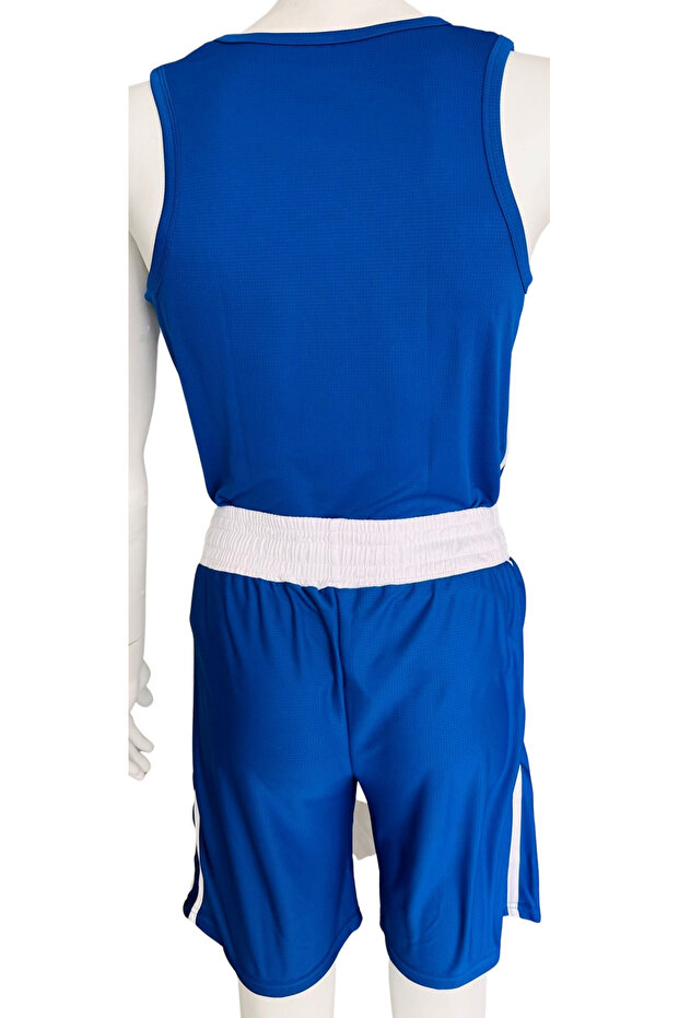 Boks Atlet Şort (Mavi) - 2