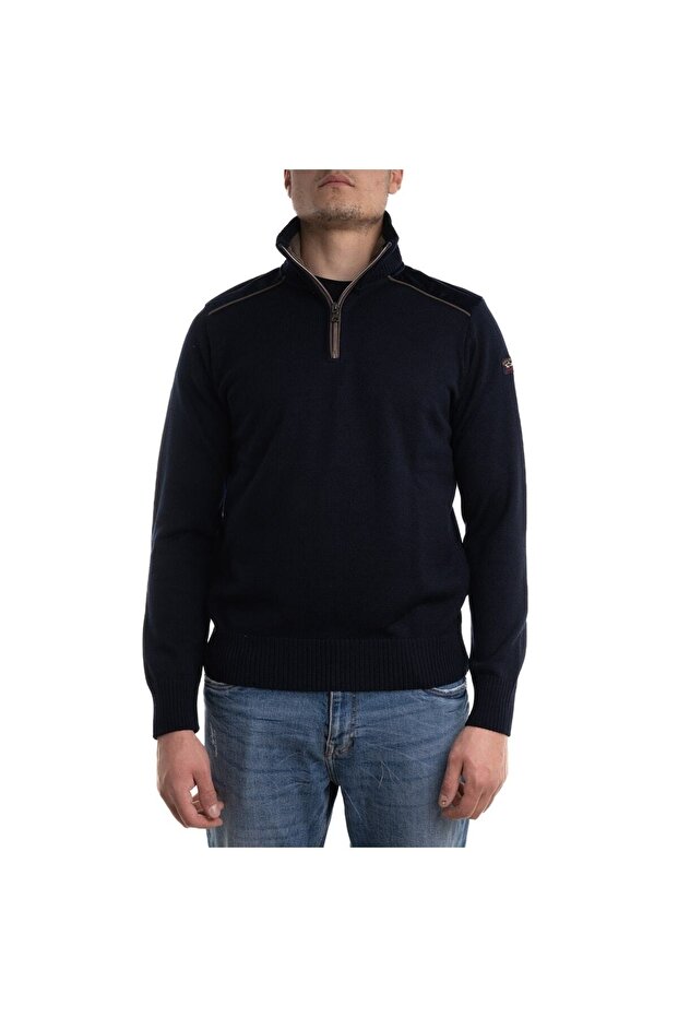 Men's Zıpped Pullover c.W. Wool Kazak - 1