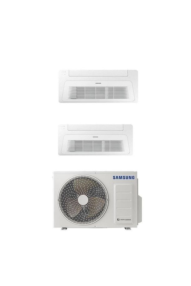 Wind Free Multi Tek Yön Kaset 1+2 Sistem (AJ068TXJ3KH/EA) 9 + 18 Btu İç 6,8 kw Dış Ünite - 1